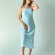 Сукня міді колір блакитний 14072023-1 фото 2